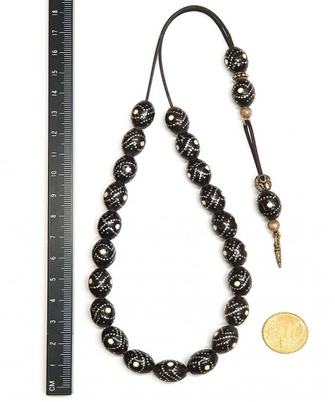 Κομπολόι από Έβενο KOM12337