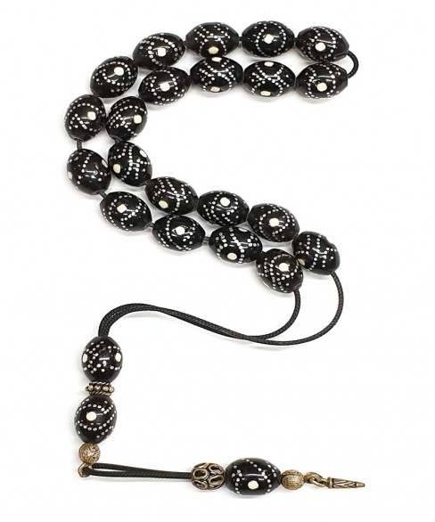 Κομπολόι από Έβενο KOM12337