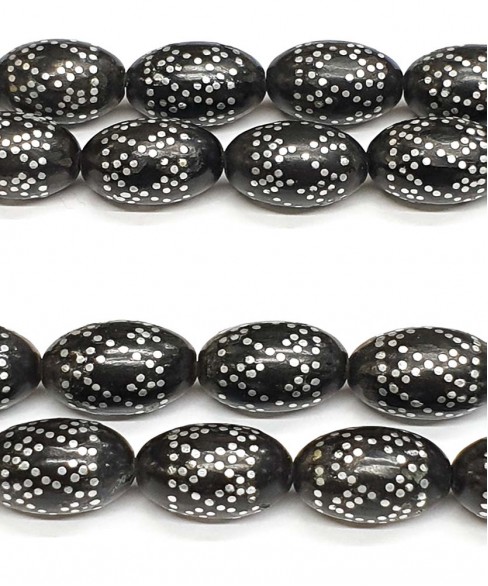 Κομπολόι 33άρι από μαύρο Κεχριμπάρι Ερζερούμ KOM12220