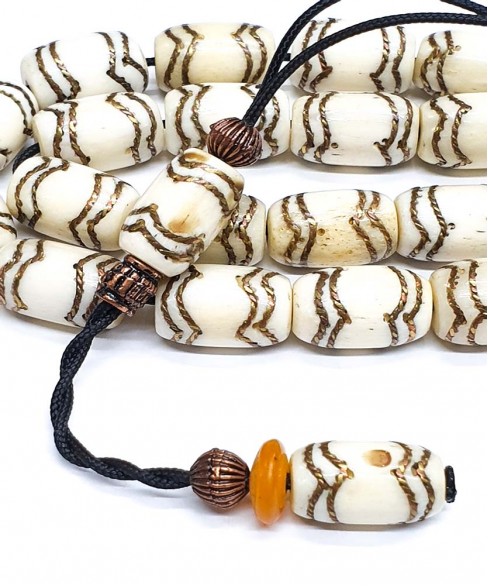 Κομπολόι από Κόκκαλο Καμήλας KOM12204