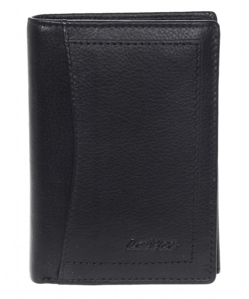 Δερμάτινο Ανδρικό Πορτοφόλι LAVOR 1-3211 BLACK