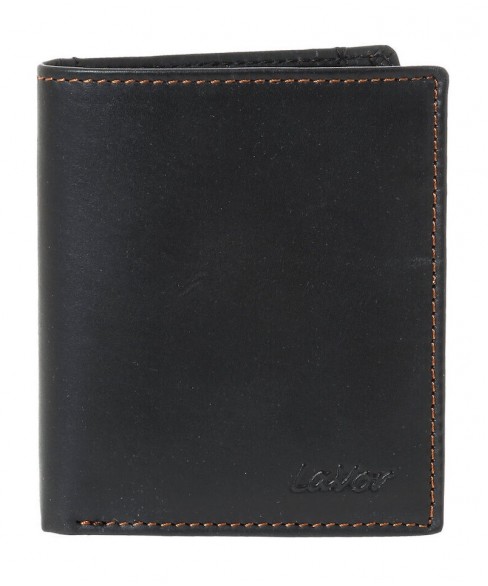 Δερμάτινο Ανδρικό Πορτοφόλι LAVOR 1-6094 BLACK