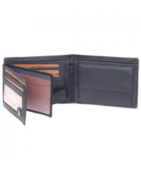 Δερμάτινο Ανδρικό Πορτοφόλι LAVOR 1-3702 DARK BLUE