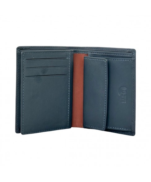 Δερμάτινο Ανδρικό Πορτοφόλι LAVOR 1-6089 BLUE