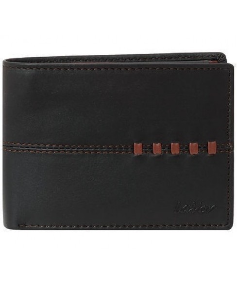 Δερμάτινο Ανδρικό Πορτοφόλι LAVOR 1-5923 BLACK