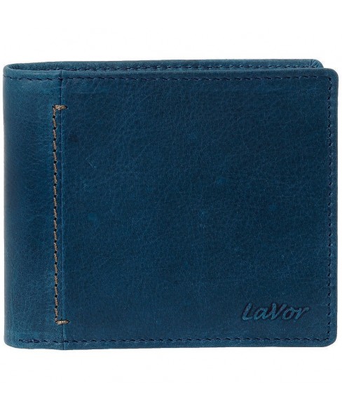 Δερμάτινο Ανδρικό Πορτοφόλι LAVOR 1-6065 BLUE
