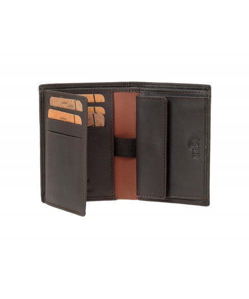 Δερμάτινο Ανδρικό Πορτοφόλι LAVOR 1-6087 BROWN