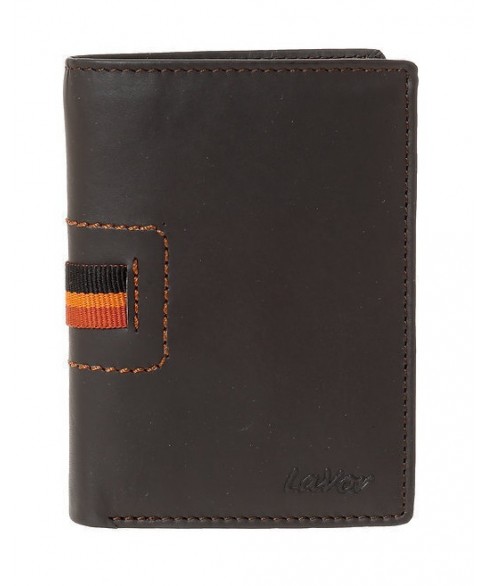 Δερμάτινο Ανδρικό Πορτοφόλι LAVOR 1-6087 BROWN
