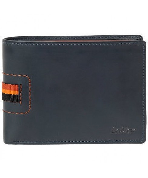 Δερμάτινο Ανδρικό Πορτοφόλι LAVOR 1-6086 BLUE