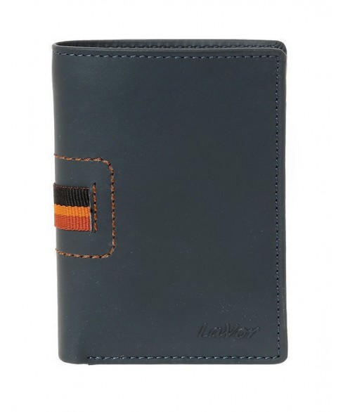 Δερμάτινο Ανδρικό Πορτοφόλι LAVOR 1-6087 BLUE
