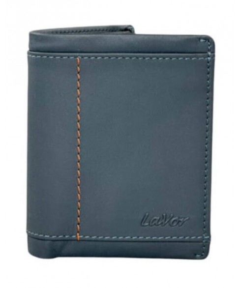 Δερμάτινο Ανδρικό Πορτοφόλι LAVOR 1-6091 BLUE