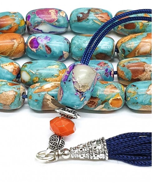 Κομπολόι από Ορυκτή Πέτρα KOM12189