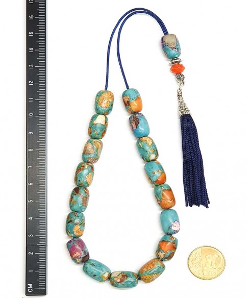 Κομπολόι από Ορυκτή Πέτρα KOM12189