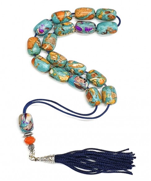 Κομπολόι από Ορυκτή Πέτρα KOM12189