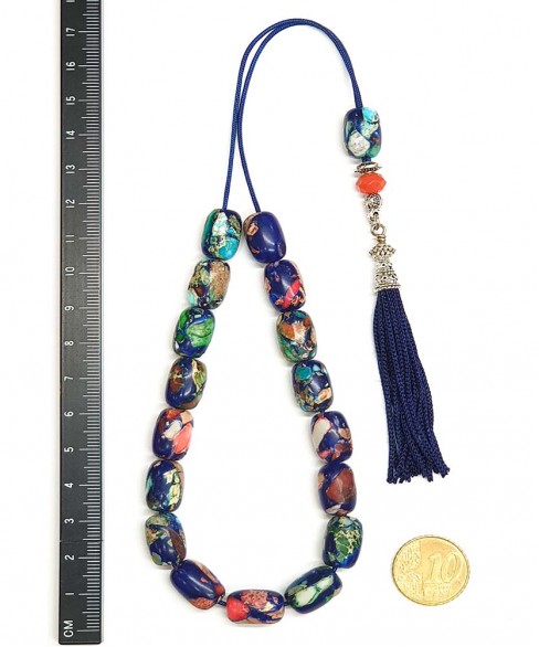 Κομπολόι από Ορυκτή Πέτρα KOM12190