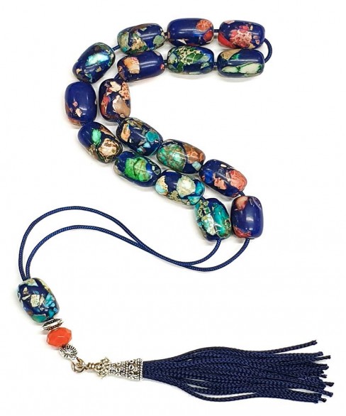 Κομπολόι από Ορυκτή Πέτρα KOM12190