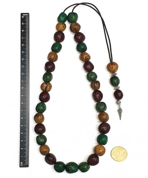 Κομπολόι 33άρι από Μοσχοκάρυδο KOM12183