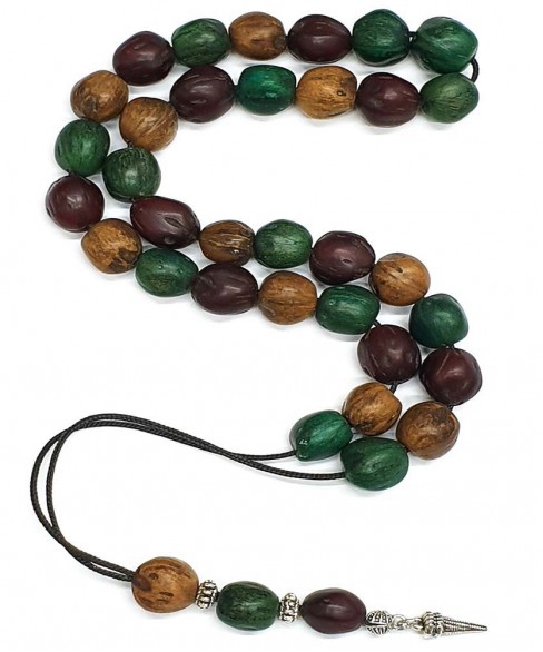 Κομπολόι 33άρι από Μοσχοκάρυδο KOM12183