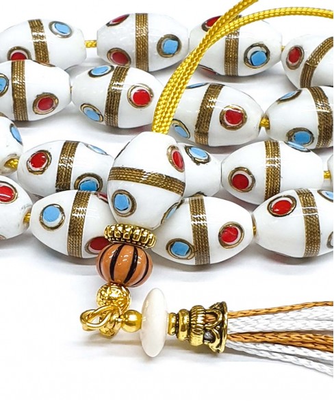 Κομπολόι από Κόκκαλο Καμήλας KOM12142