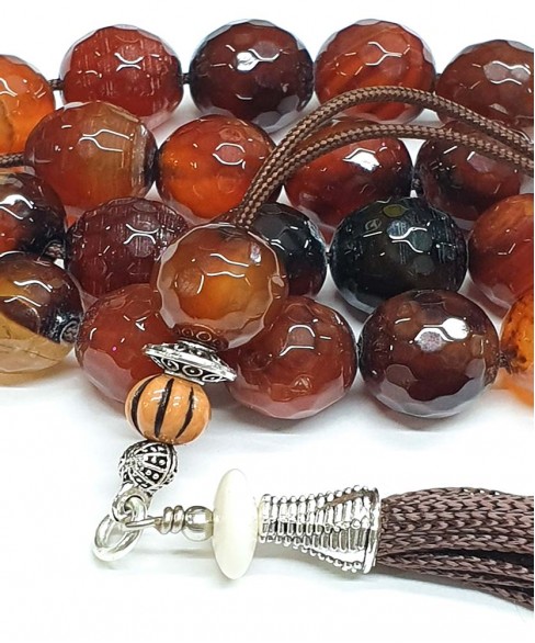 Κομπολόι από Αχάτη KOM12100