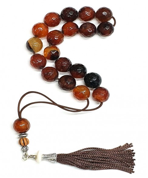 Κομπολόι από Αχάτη KOM12100