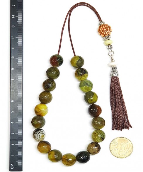 Κομπολόι από Αχάτη KOM12101