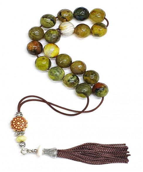 Κομπολόι από Αχάτη KOM12101