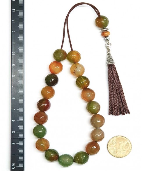 Κομπολόι από Αχάτη KOM12104