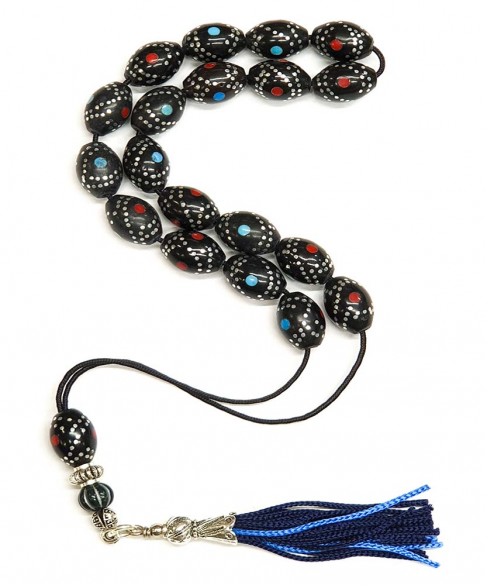 Κομπολόι από Έβενο KOM12094