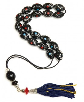 Κομπολόι από Έβενο KOM12095