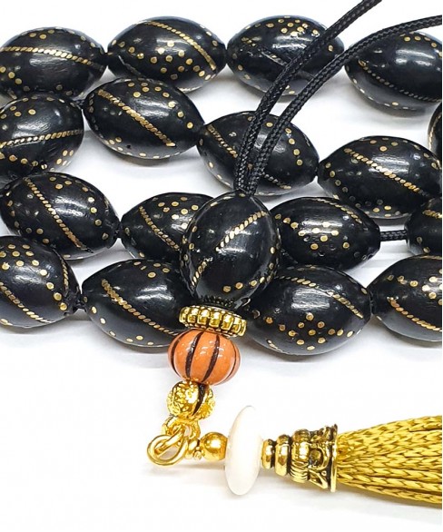 Κομπολόι από Έβενο KOM12096