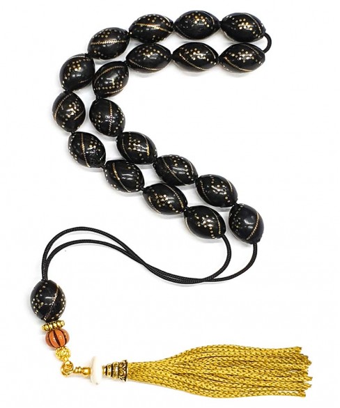 Κομπολόι από Έβενο KOM12096