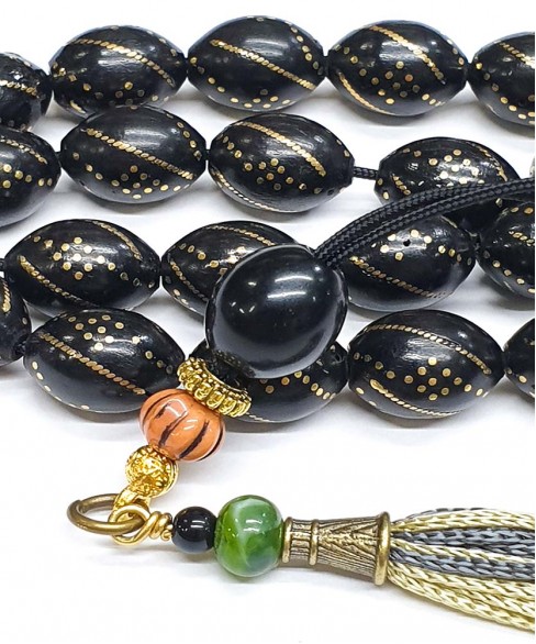 Κομπολόι από Έβενο KOM12097