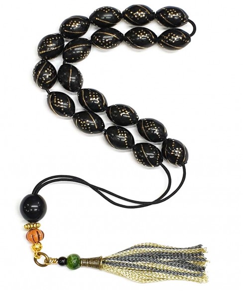 Κομπολόι από Έβενο KOM12097