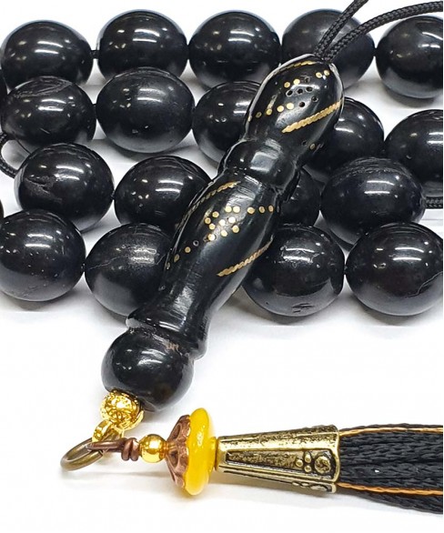 Κομπολόι από Έβενο KOM12098