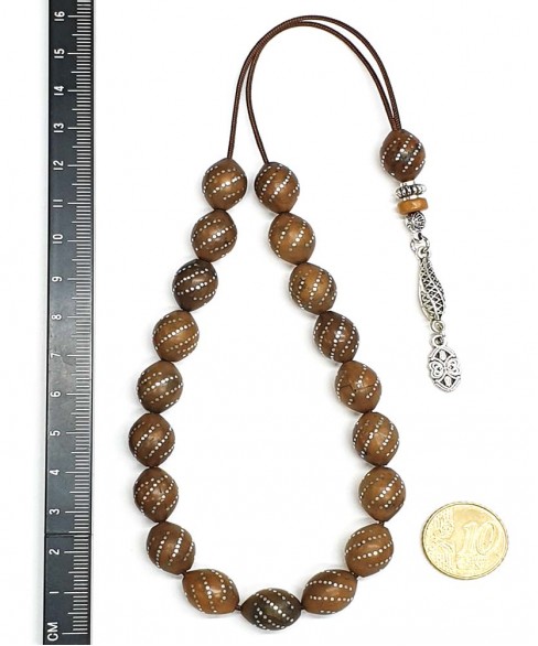 Κομπολόι από Έβενο KOM12099