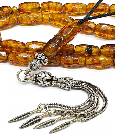 Κομπολόι 33άρι από Κεχριμπάρι KOM12070