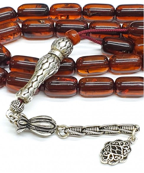 Κομπολόι 33άρι από Κεχριμπάρι KOM11879