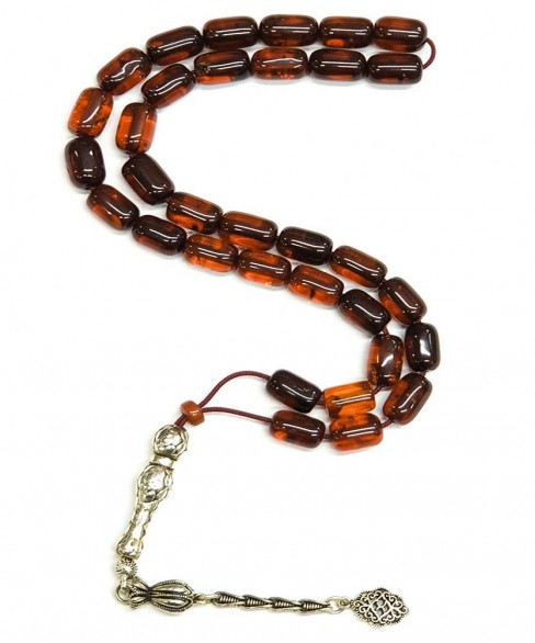 Worry Beads Amber 33 beads KOM11879