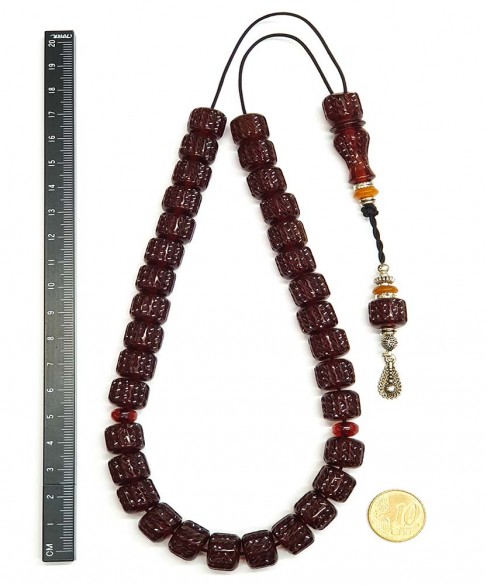 Worry Beads Mastic Faturan 33 beads KOM11828