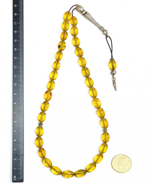 Κομπολόι 33άρι από Κεχριμπάρι KOM11814