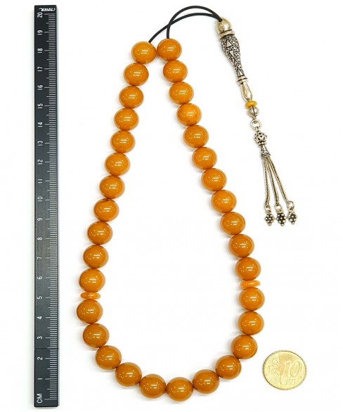 Κομπολόι 33άρι από Κεχριμπάρι KOM11816