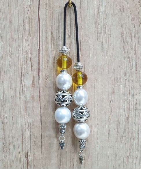 Μπεγλέρι από Κεχριμπάρι και Μαργαριτάρι BEG10281