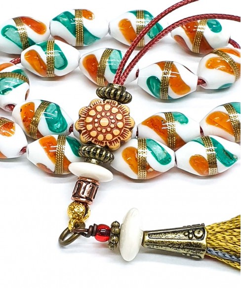 Κομπολόι από Κόκκαλο Καμήλας KOM11795