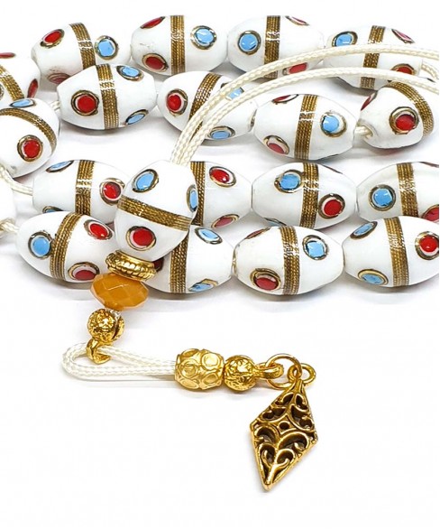 Κομπολόι από Κόκκαλο Καμήλας KOM11797