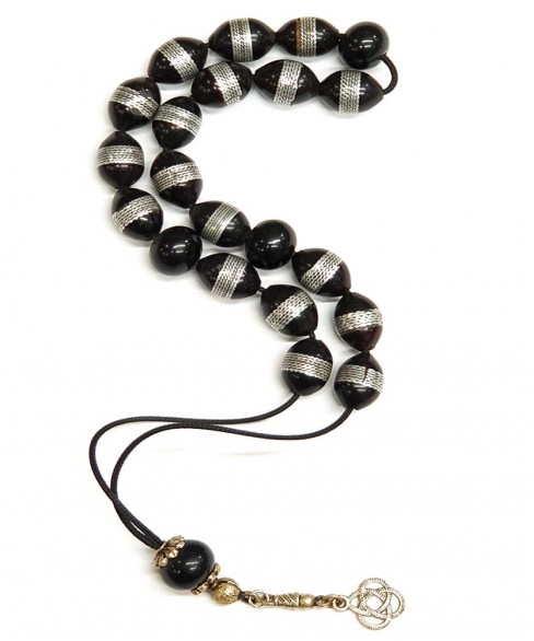 Κομπολόι από Έβενο KOM11774