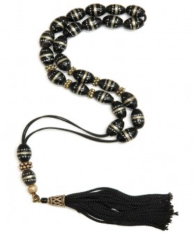 Κομπολόι από Έβενο KOM11776