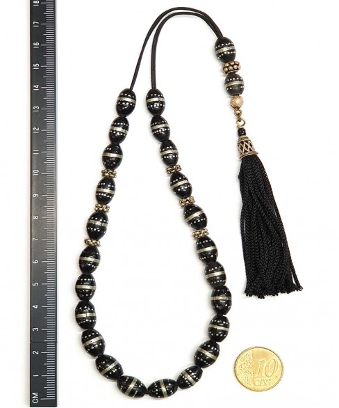 Κομπολόι από Έβενο KOM11776