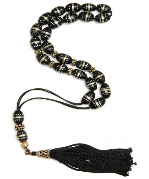 Κομπολόι από Έβενο KOM11776