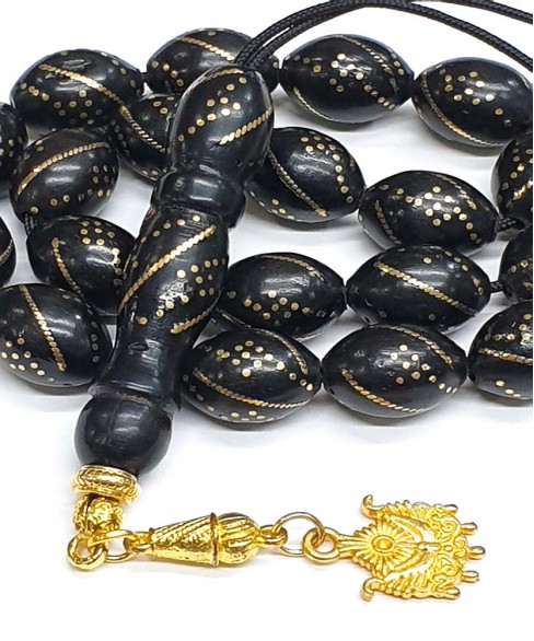 Κομπολόι από Έβενο KOM11777